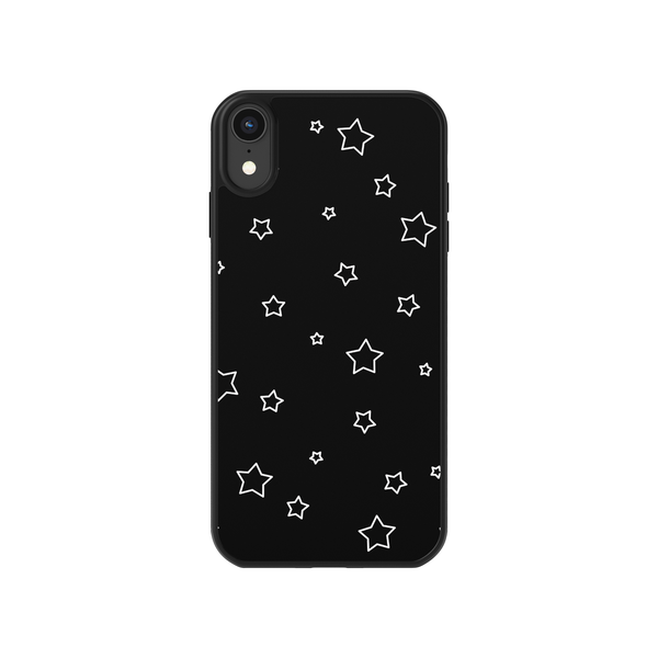Black & White Stars iPhone Case