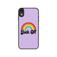 F*ck Off Rainbow iPhone Case