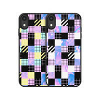 Retro Squares iPhone Case